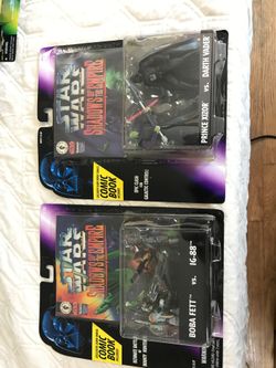 Star Wars shadow of the empire figure comic book collectible