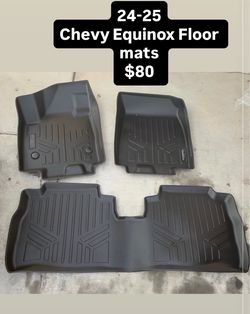 24-25 Chevy Equinox Floor mats $80