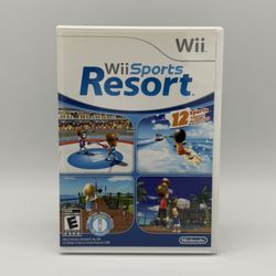Wii Sports Resort (Nintendo Wii, 2009) CIB With Manual - Tested And Working!