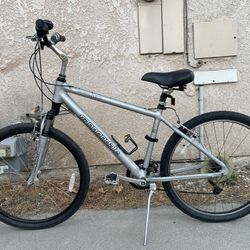 Cannondale Comfort 400 – Light Gray, CAAD Tech, Handmade USA, Manitou Fork