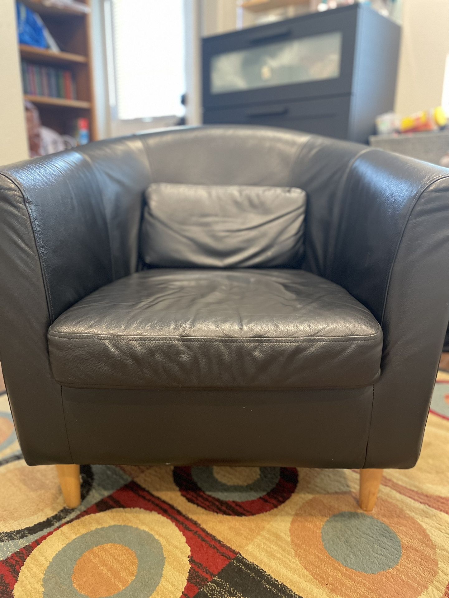 Black Arm Chair (ikea)