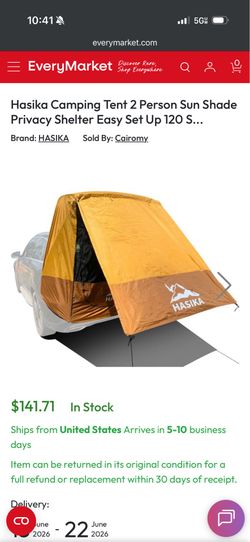 Hasika SUV tent