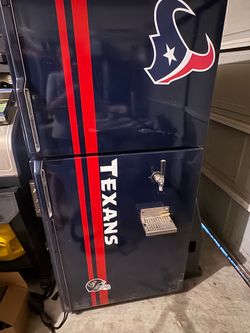 Texans kegerator