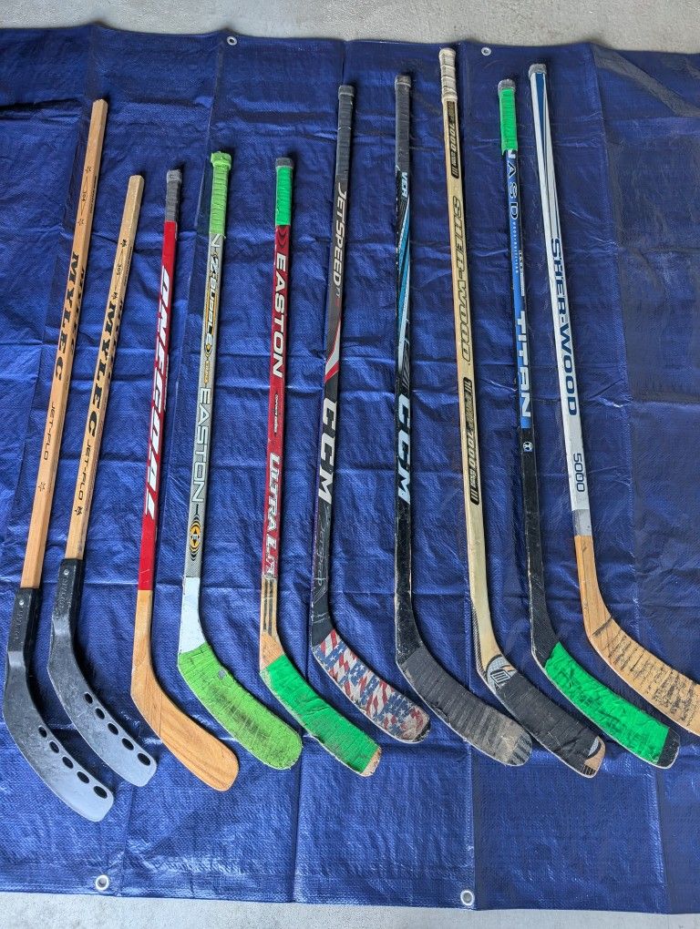 Hockey sticks