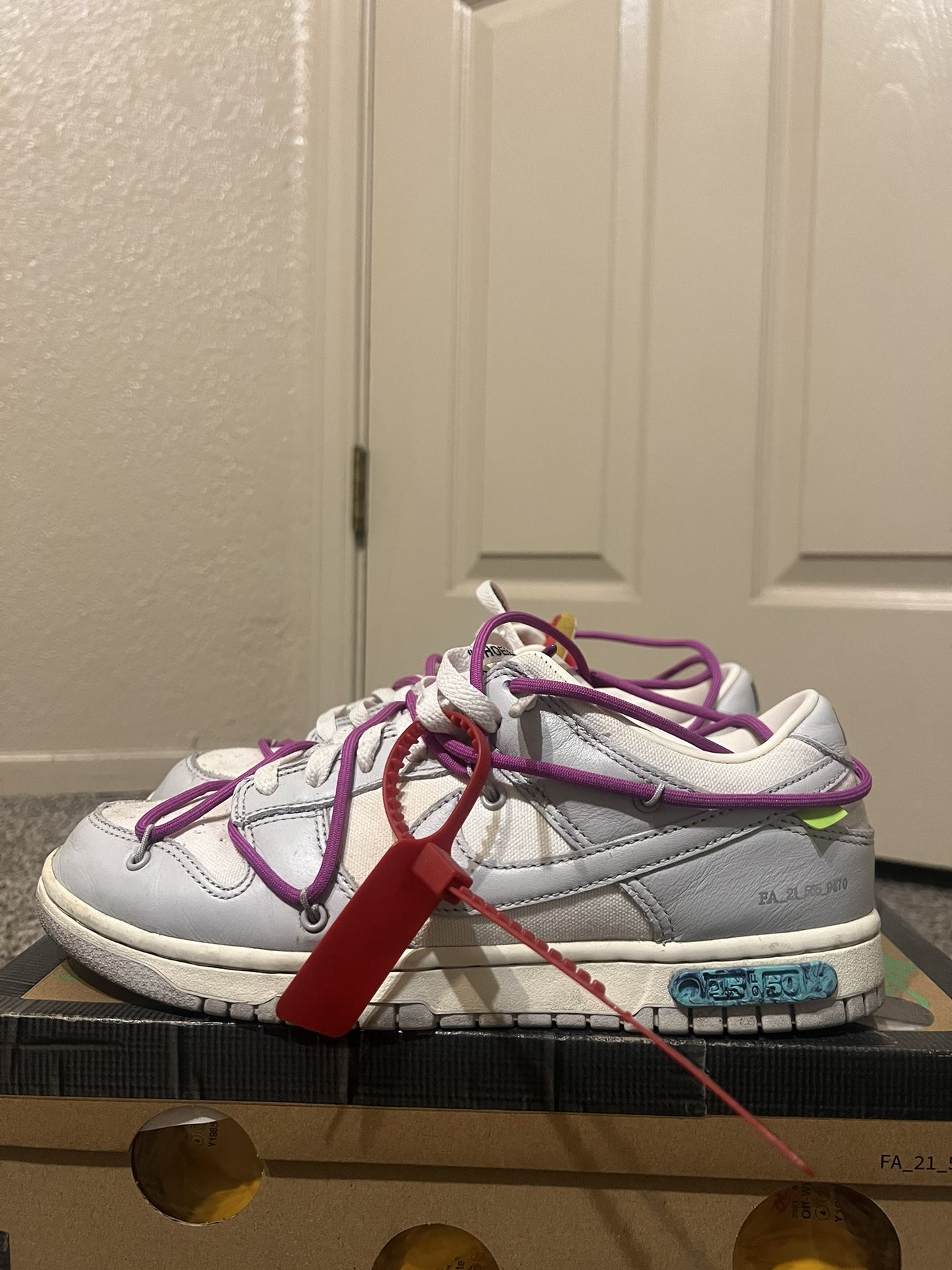 Nike Dunk Low Off White Lot 45/50 - laplaya.ma
