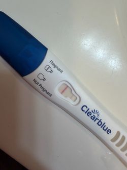 Positive pregnancy test