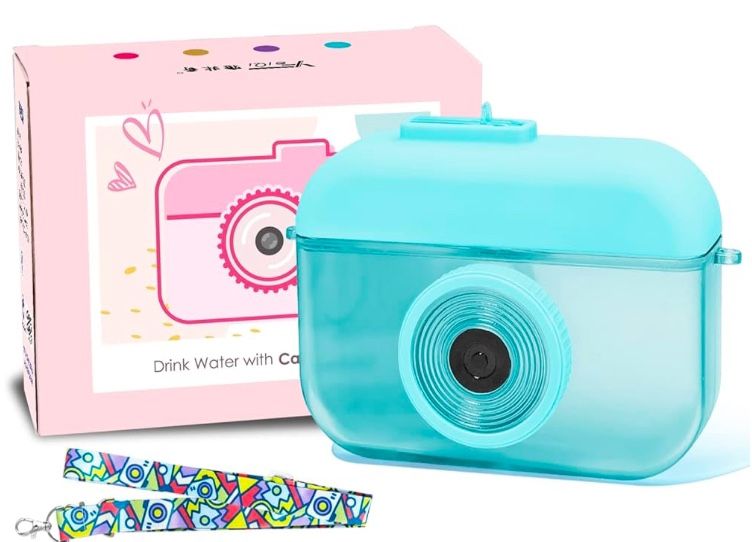 Camera Shaped Water Bottle