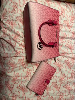 Michael Kors purse and wallet