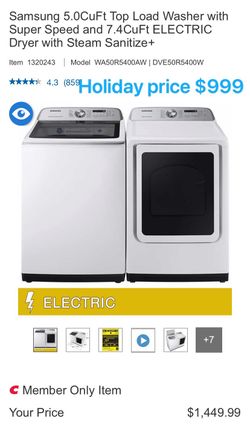 Electric Laundry Set 