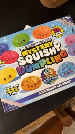 Mystery Squishy Dumpling Countdown Calendar