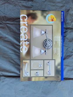 Hampton Light and Bath Kit