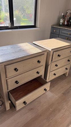 nightstands with chargers