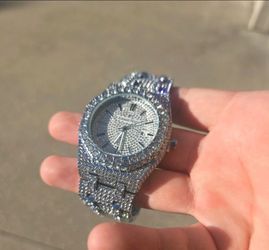 Audemars piguet moissanite watch