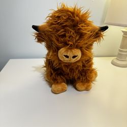 Fluffy Cow Stuffed Animal