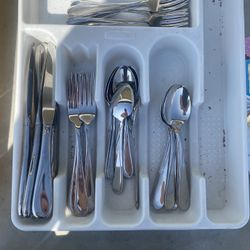 Silverware Set For 8