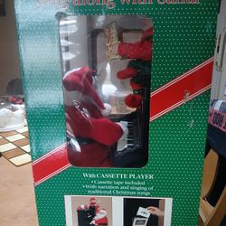 Vintage Sing Along Santa With Cassette Player And Cassette 