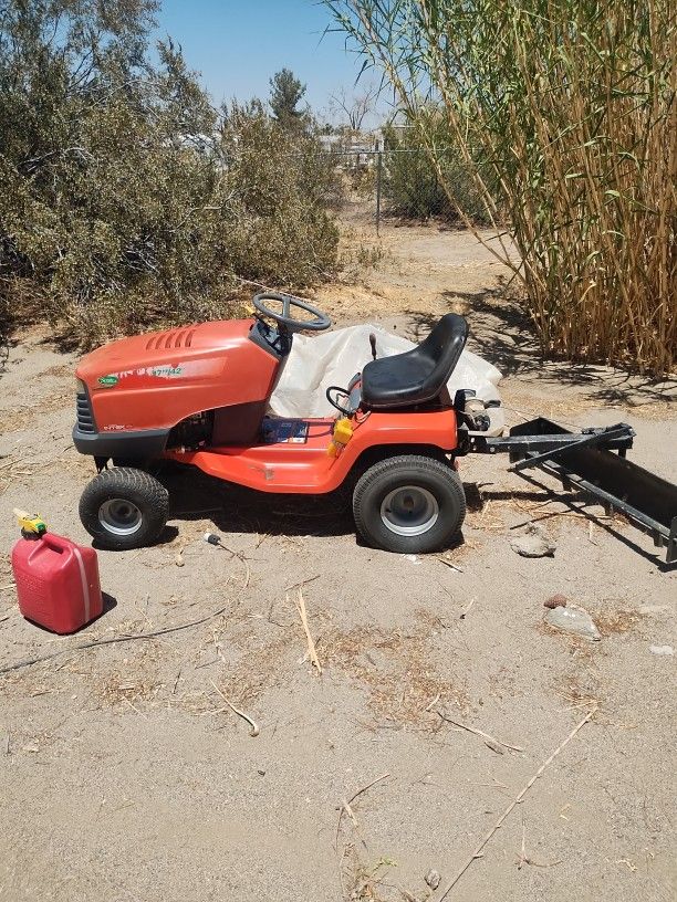 Scott's Tractor With Electric Scraper