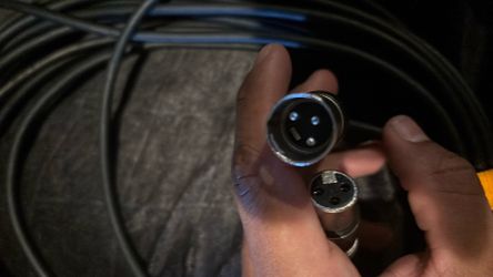XLR cable 25 ft