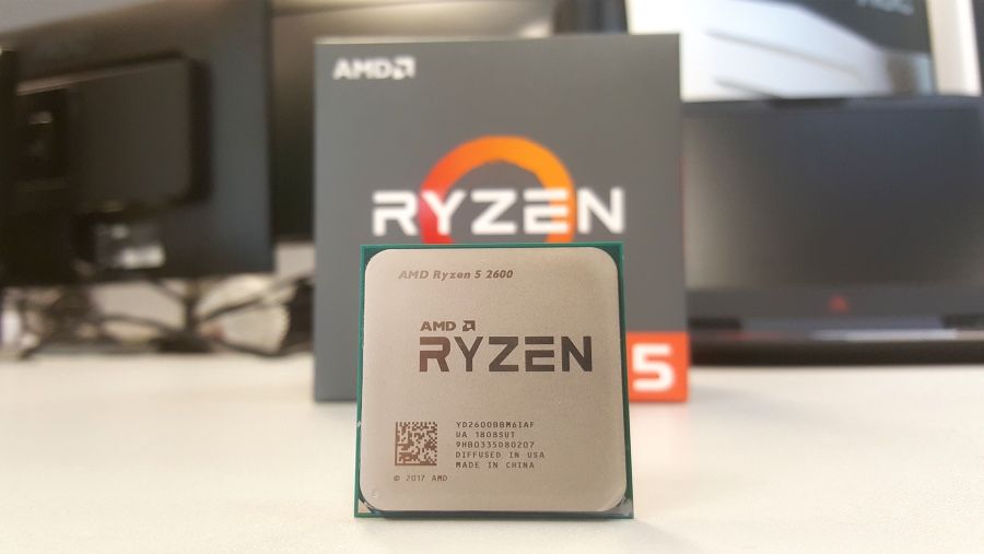 CPU-AMD Ryzen 5 2600 with wraith cooler