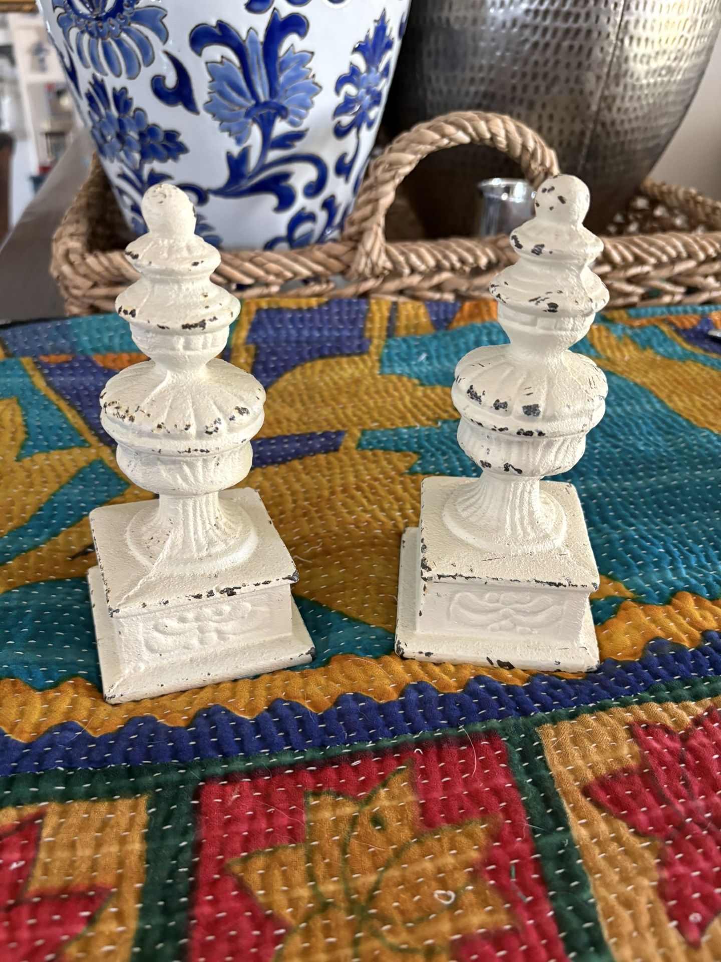 2 Metal Home Decor Accessories