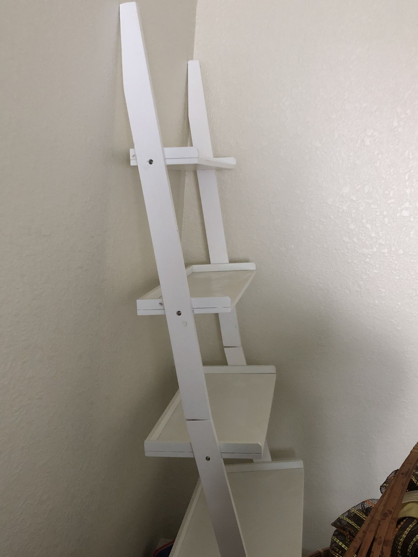 Ladder type shelf