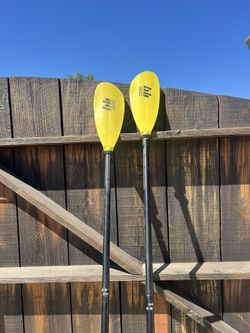 Oars And Life Jackets 