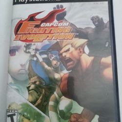 Capcom Fighting Evolution PS2 Game