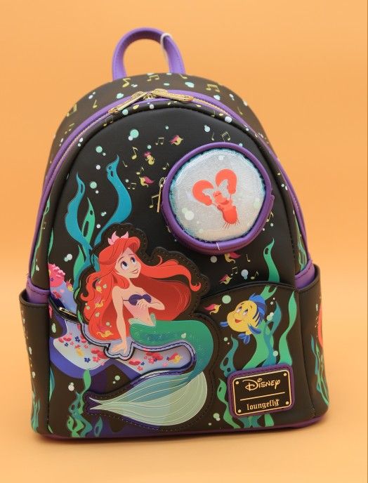 Loungefly Disney The Little Mermaid 35th Anniversary Mini Backpack