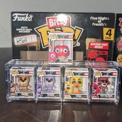 Funko Bitty Pop Complete Set Of 5 Five Nights At Freddy's FNAF