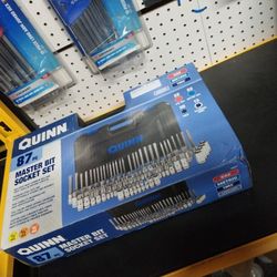 Quinn 87 PC. Master Bit Socket Set