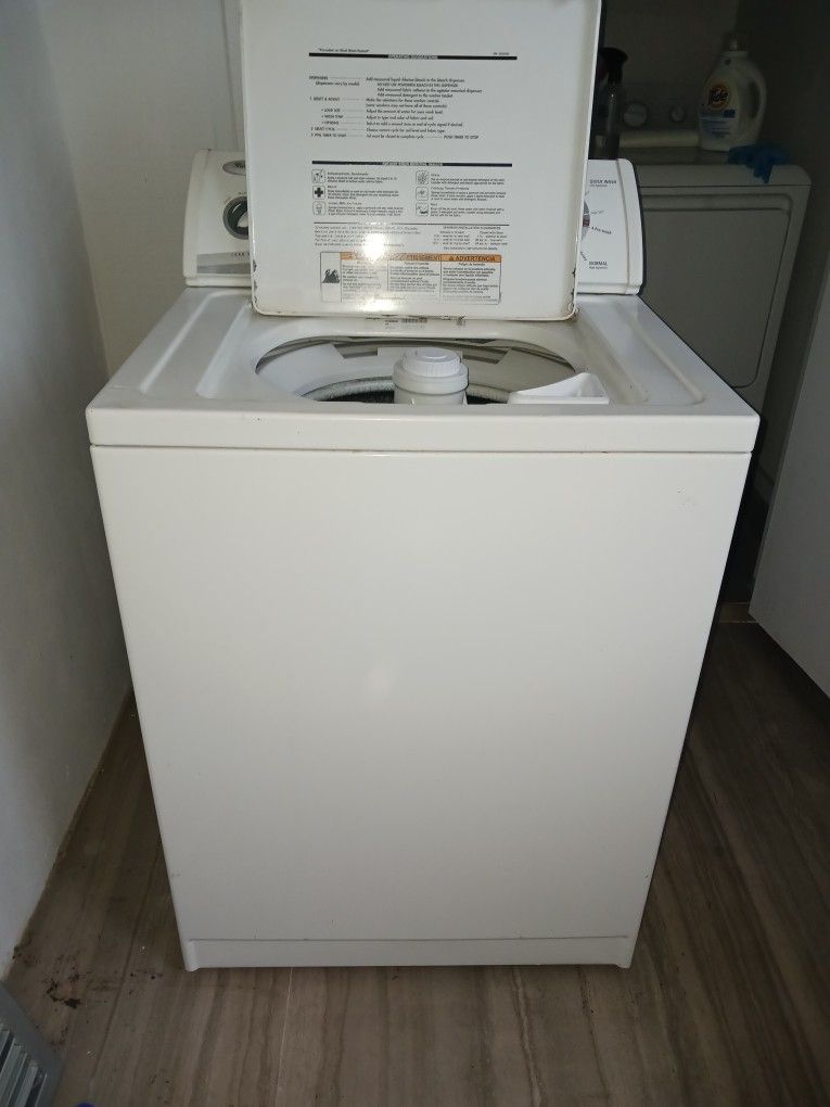 Whirlpool Washer And Dryer