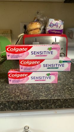Colgate “Sensitive “ Toothpaste-Lg Tubes-3 Items!($ 14.88+ Value)