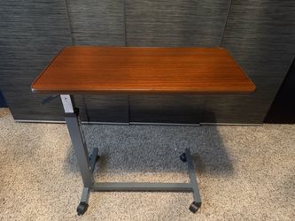 Adjustable Overbed Rolling Table