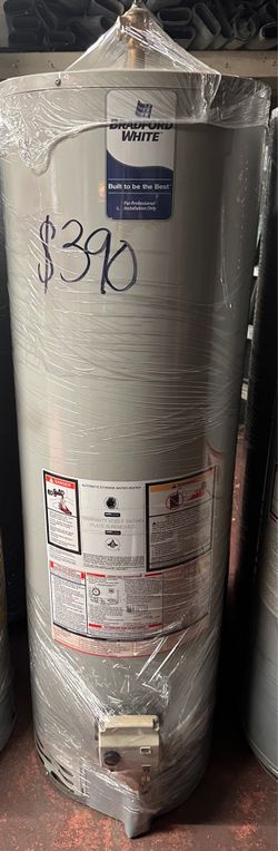 Bradford white water heater 40gl