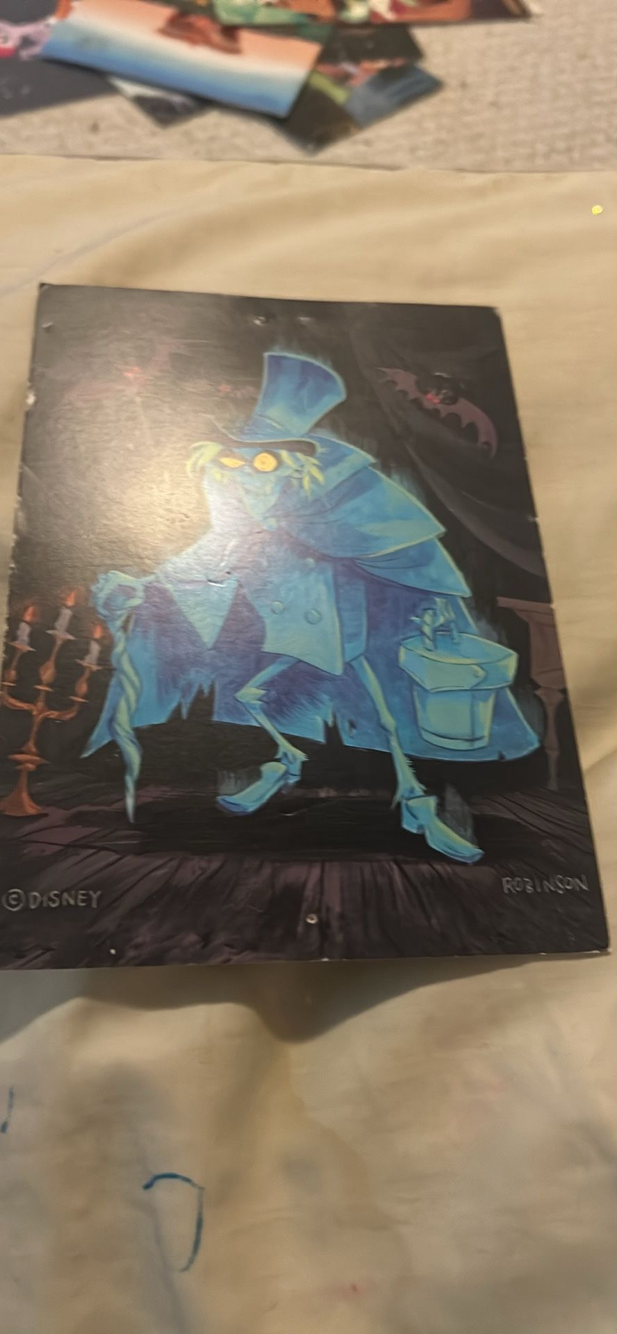 Hat box ghost post card