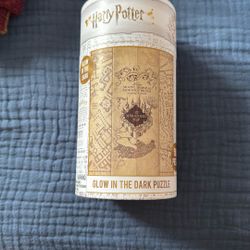 Harry Potter Glow in The Dark The Marauders Map Puzzle 500 Pieces New Sealed 