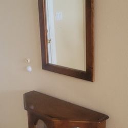 Hall Table And Mirror 