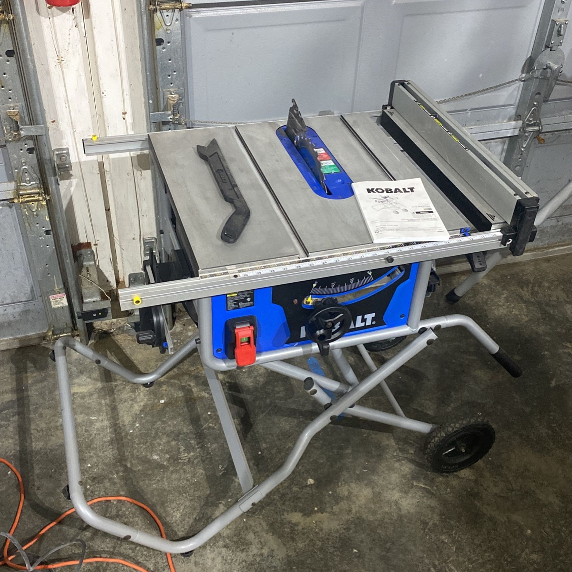 10 “ Kobalt Table Saw & 12” Kobalt Miter Saw COMBO