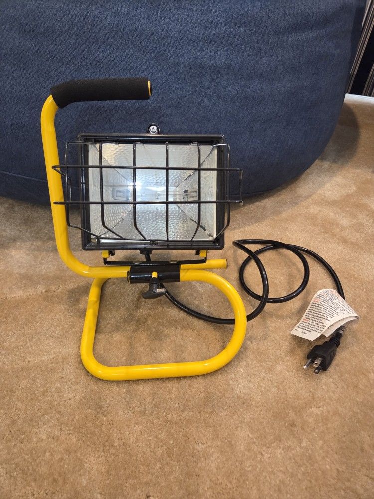 Halogen Single Fixture Work Light
