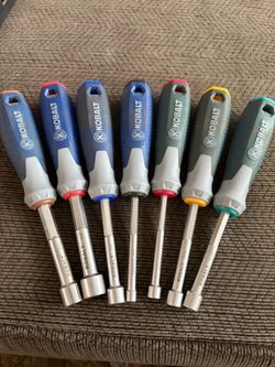 7 peace kobalt hex nut driver set