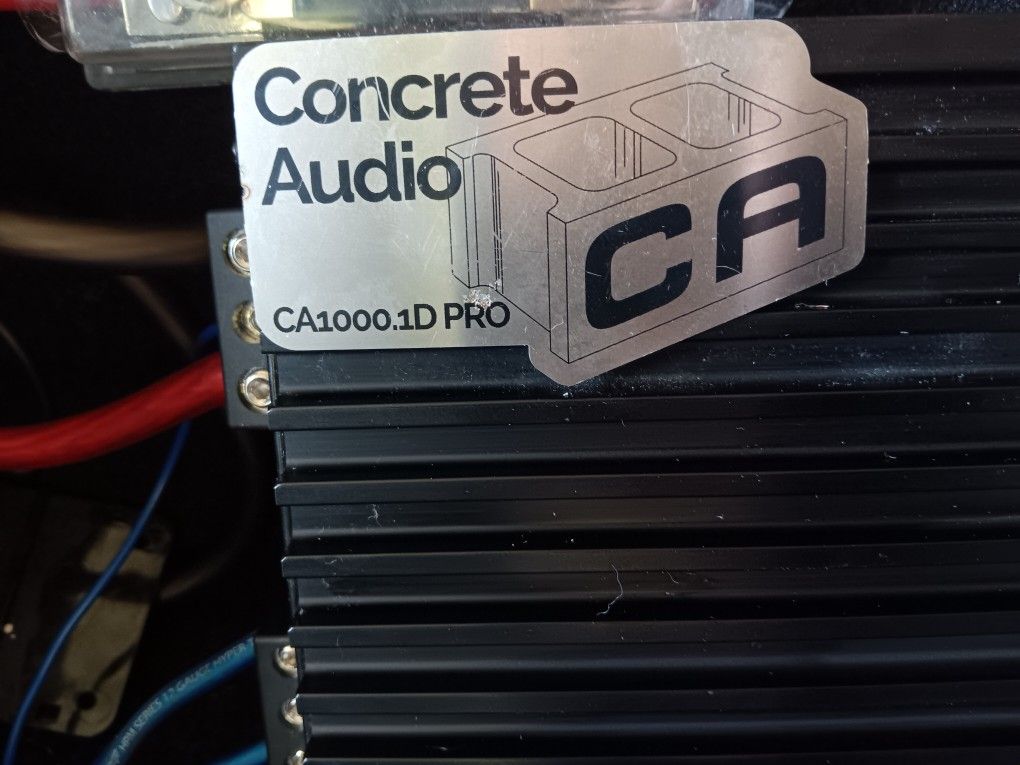 CONCRETE AUDIO CA1000.DPRO CLASS D MONO AMPLIFIER 