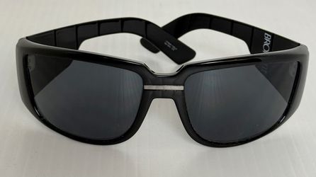 USED SPY OPTIC BRONSEN AUTHENTIC POLARIZED  WRAPAROUND MADE IN ITALY SUNGLASSES