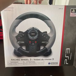 HORI PS3 Racing Wheel 3 Official PS Product 