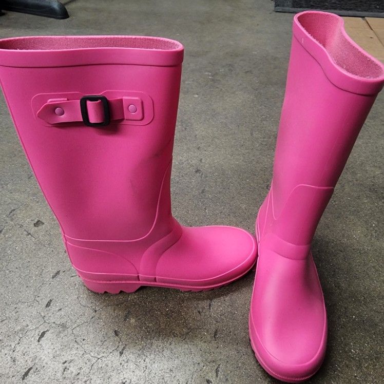 IGOR GIRL'S AND BOY'S SPLASH EURI RAIN BOOTS - FRAMBUESA