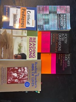 English teacher classroom and poetry curriculum books bundle
