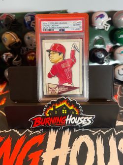 2019 Topps Big League Star Caricature Reproductions Shohei Ohtani #SCRSO PSA 10