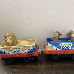 Thomas Train- 2 Zoo Cars