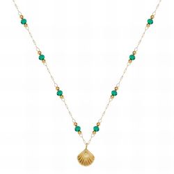 18K GOLD PLATED STAINLESS STEEL NECKLACE