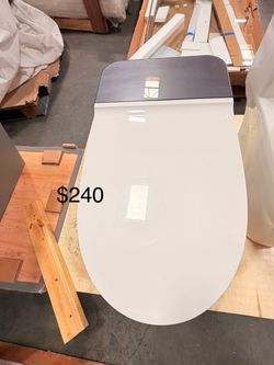Smart  Toilet Seat White