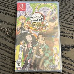 New Demon Slayer - Kimetsu No Yaiba - Sweep The Board! Nintendo Switch SEALED
